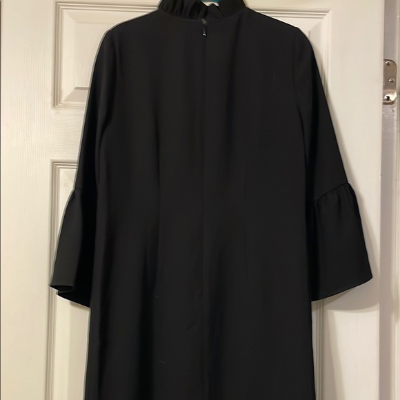 J. Crew Black A-Line Bell Sleeve Dress - Picture 6 of 6